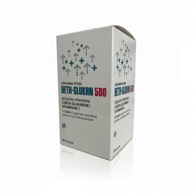 LJ PETEK BETA GLUKAN 500 KAPS A30